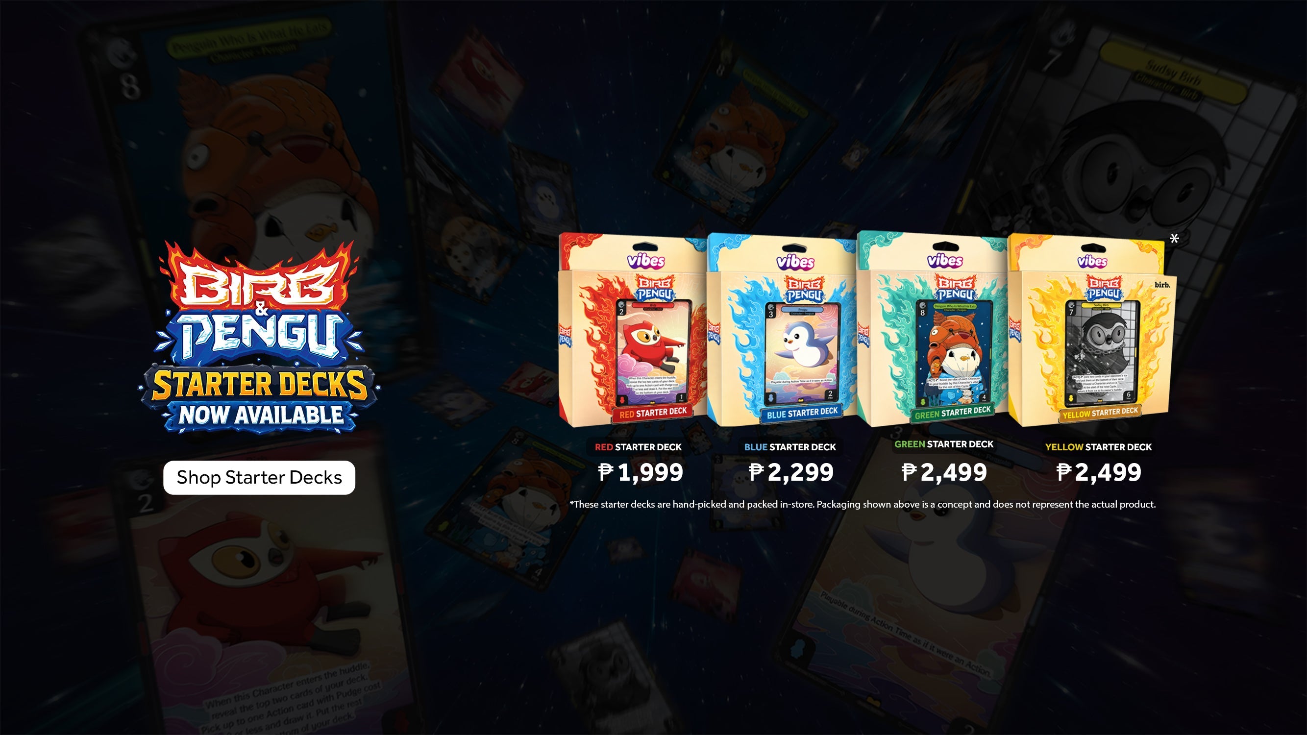 Birb & Pengu Starter Decks