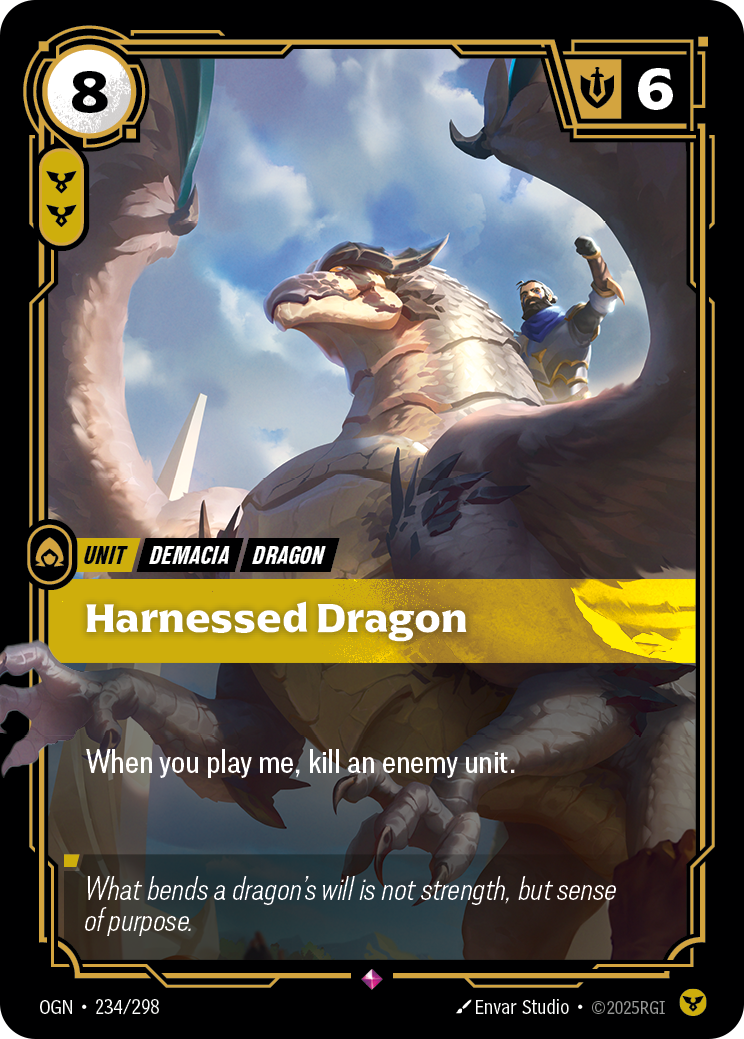 Harnessed Dragon (Origins OGN-234)