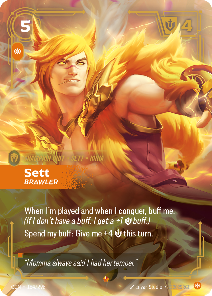 Sett - Brawler (Origins OGN-164)