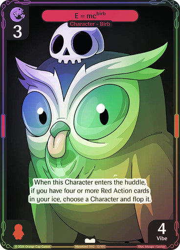 012 - E=mc^birb - Foil