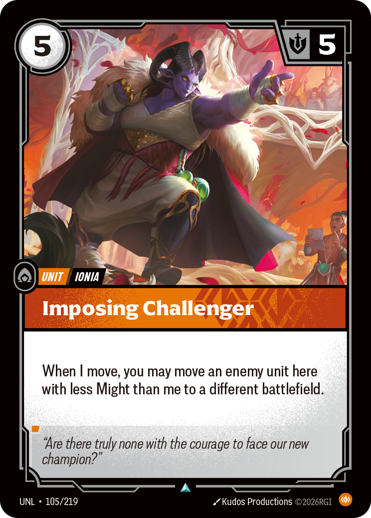 Imposing Challenger (Unleashed UNL-105)