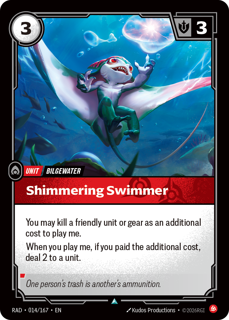 Shimmering Swimmer (Radiance RAD-014/167)