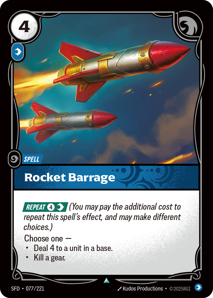 Rocket Barrage (Spiritforged SFD-077)