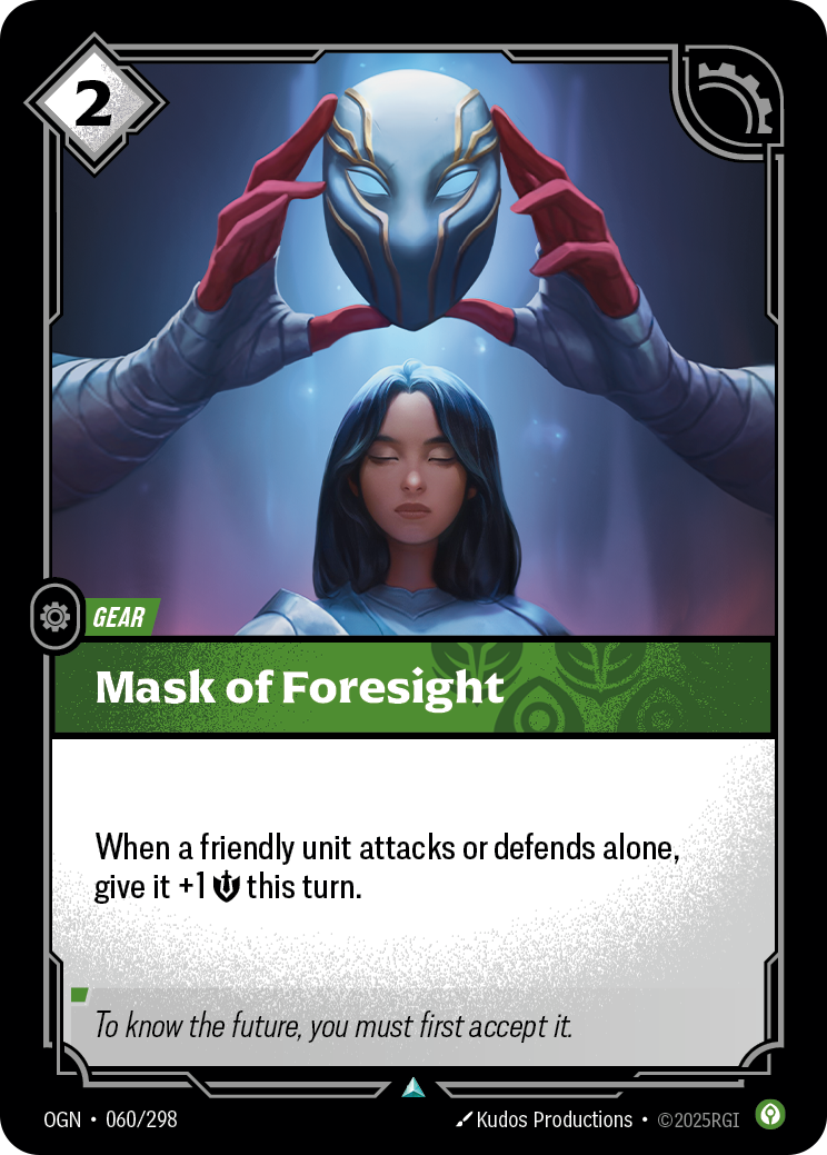 Mask of Foresight (Origins OGN-060)