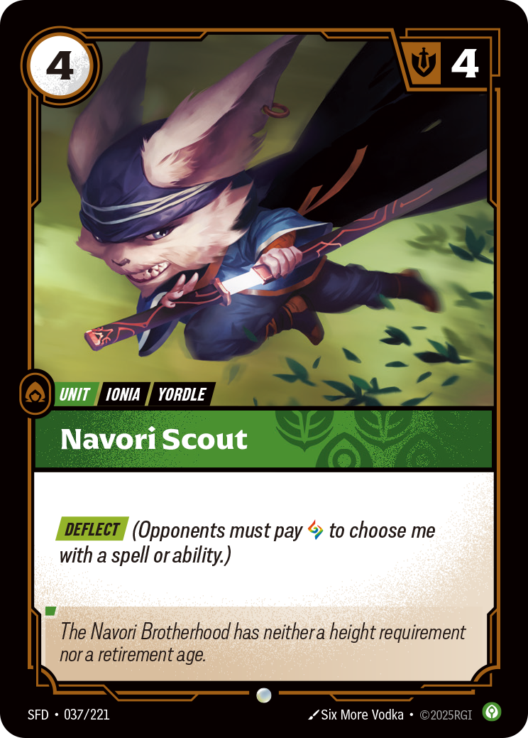 Navori Scout (Spiritforged SFD-037)