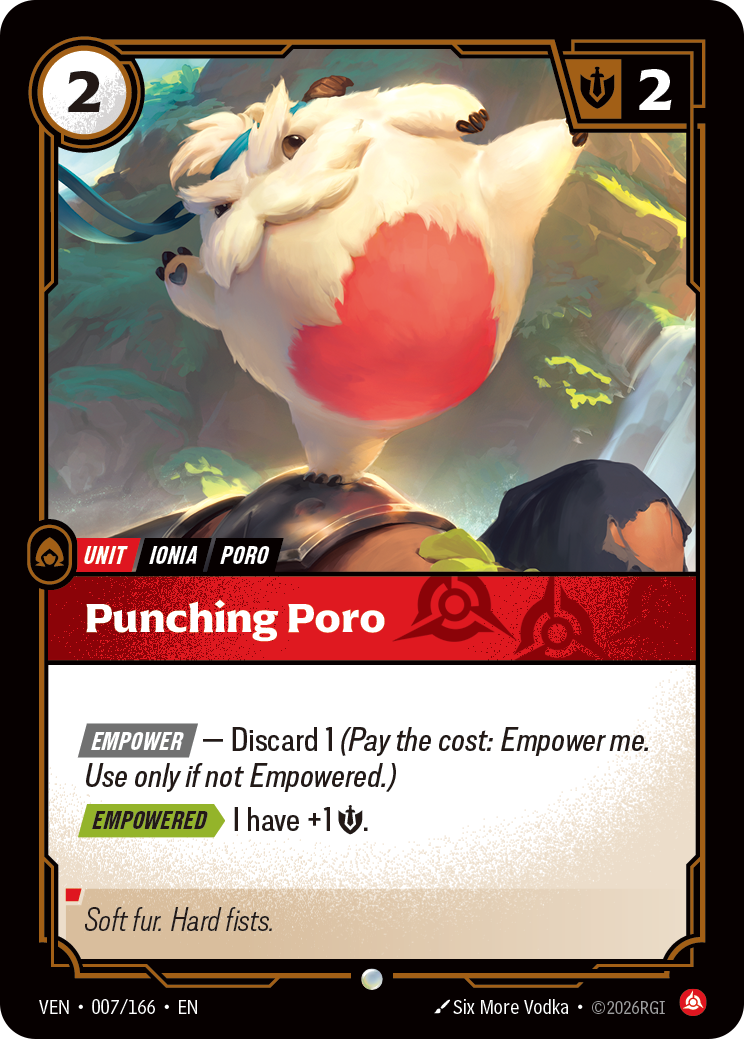 Punching Poro (Vendetta VEN-007)