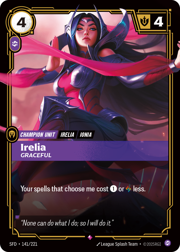 Irelia - Graceful (Spiritforged SFD-141)