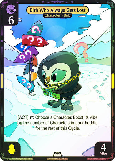 050 - Birb Who Always Gets Lost - Foil