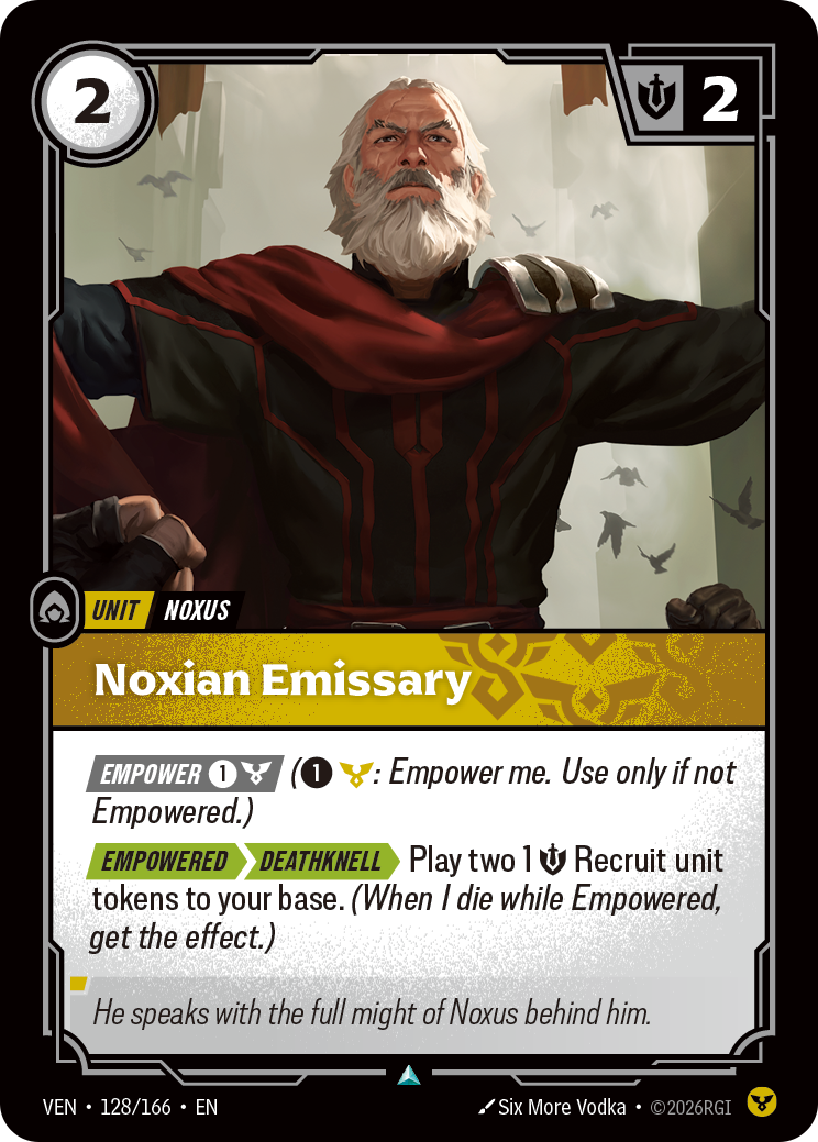 Noxian Emissary (Vendetta VEN-128)