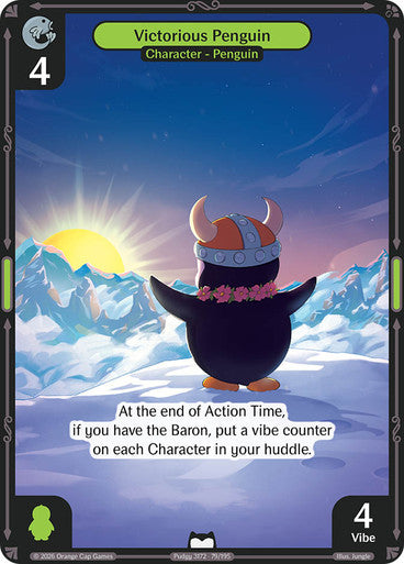 079 - Victorious Penguin