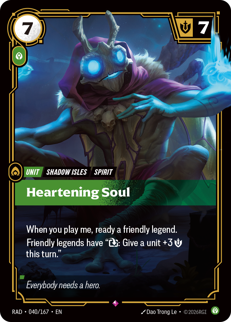 Heartening Soul (Radiance RAD-040/167)