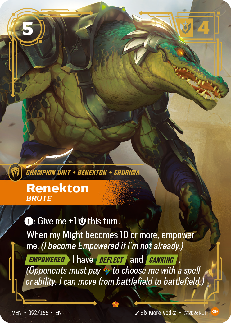 Renekton, Brute (Vendetta VEN-092)