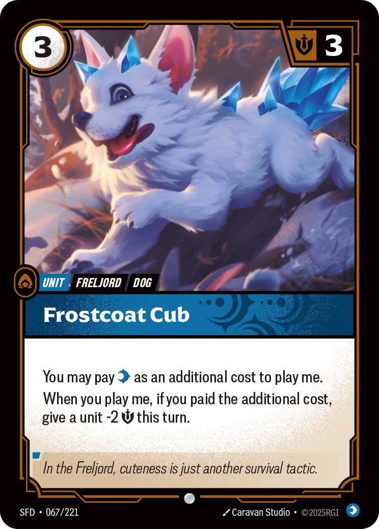 Frostcoat Cub (Spiritforged SFD-067)