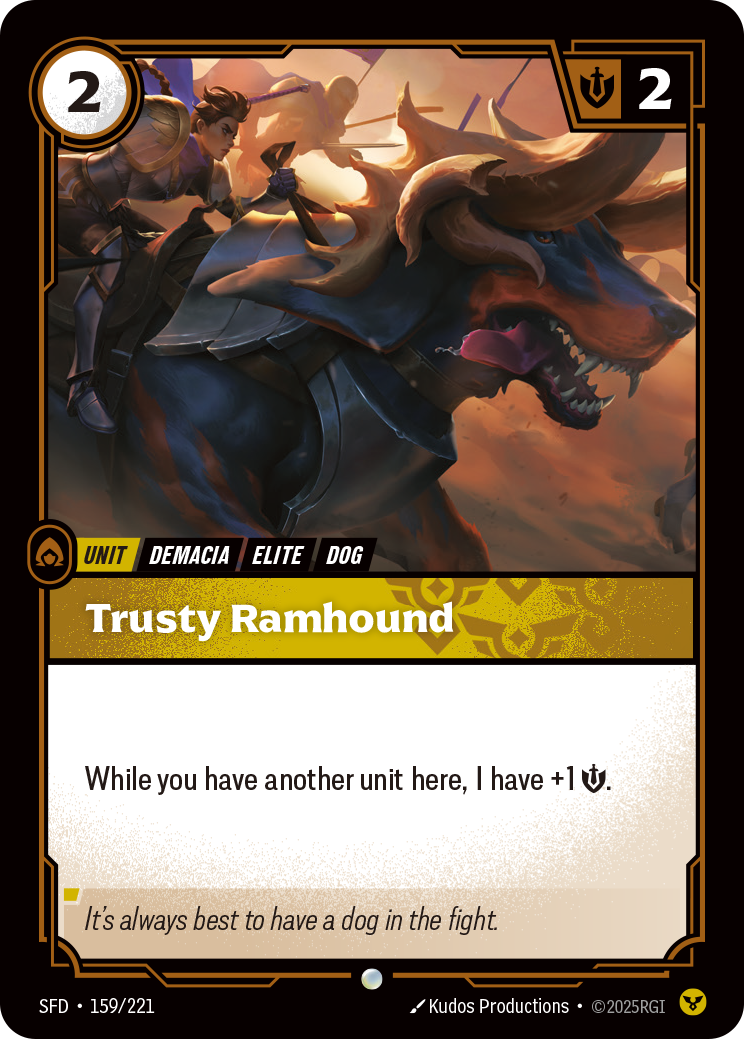 Trusty Ramhound (Spiritforged SFD-159)