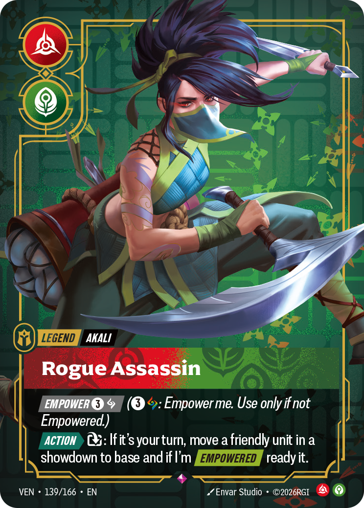 Akali - Rogue Assassin (Vendetta VEN-139)