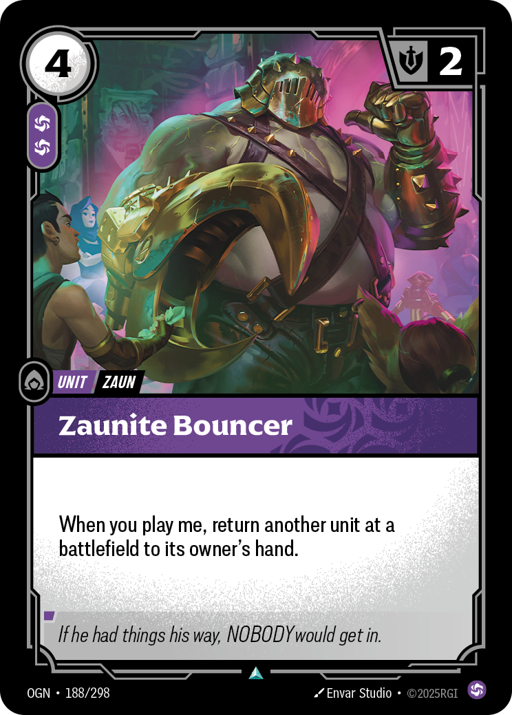Zaunite Bouncer (Origins OGN-188)