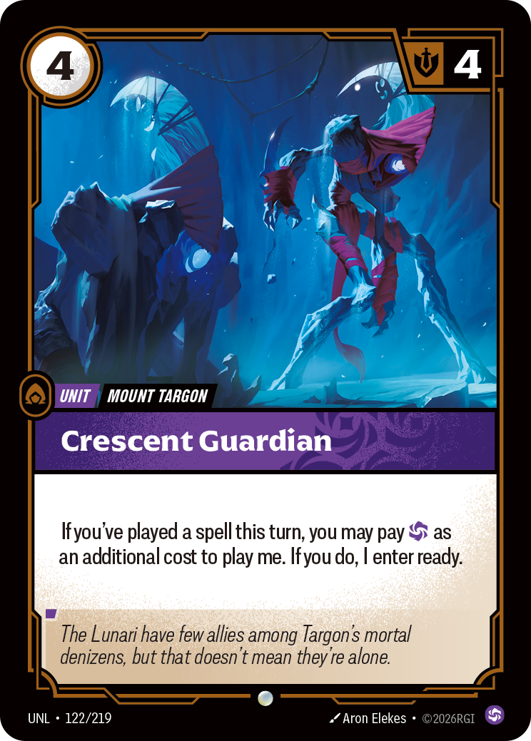 Crescent Guardian (Unleashed UNL-122)