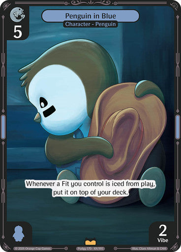 101 - Penguin in Blue