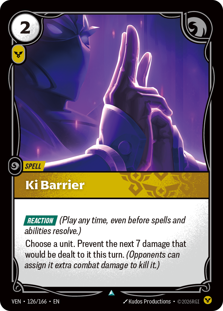 Ki Barrier (Vendetta VEN-126)