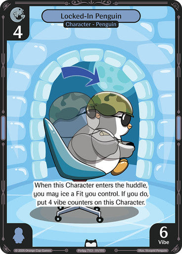 111 - Locked-In Penguin