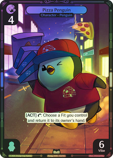 112 - Pizza Penguin - Foil