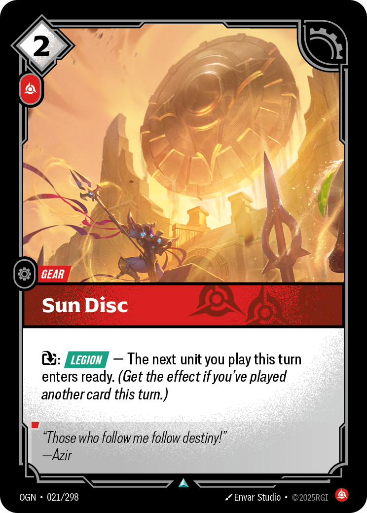 Sun Disc (Origins OGN-021)