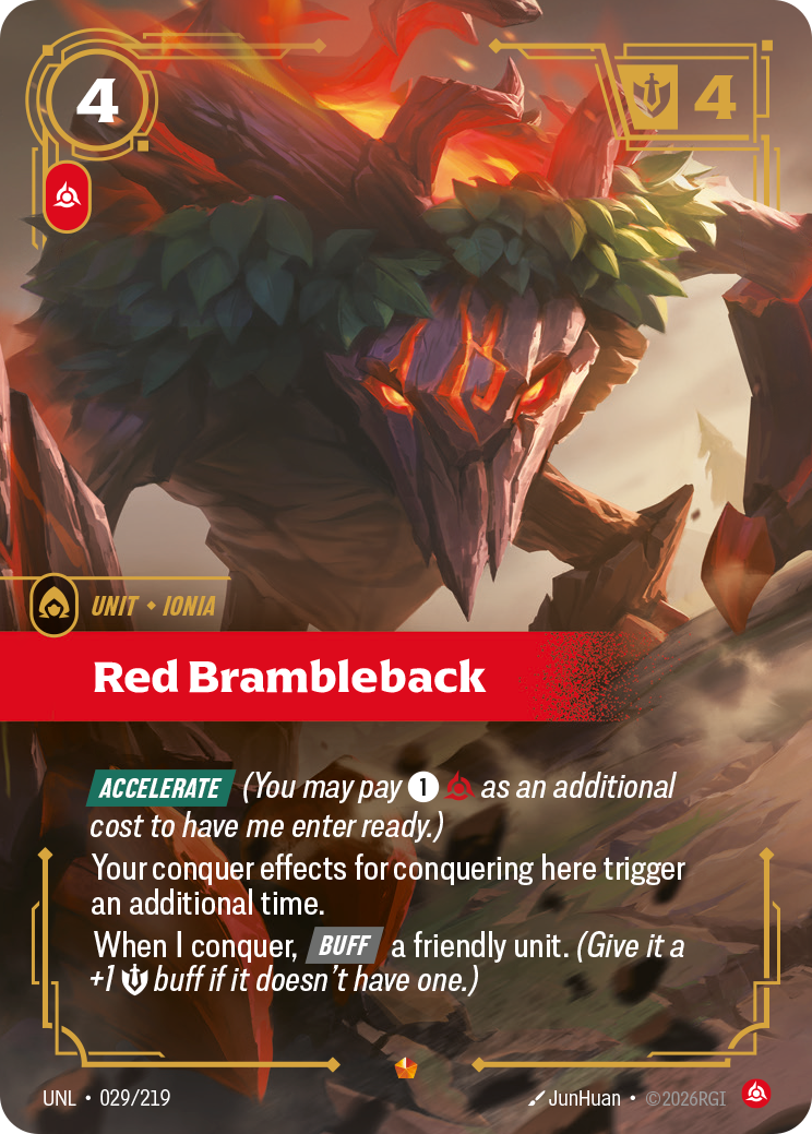 Red Brambleback (Unleashed UNL-029)
