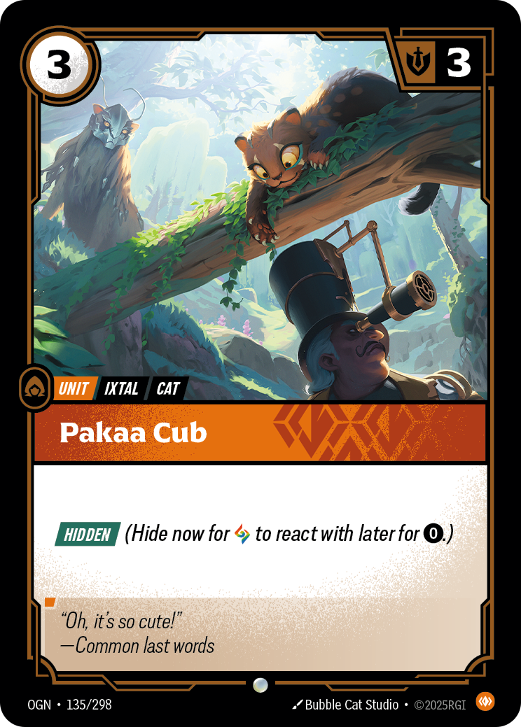 Pakaa Cub (Origins OGN-135)