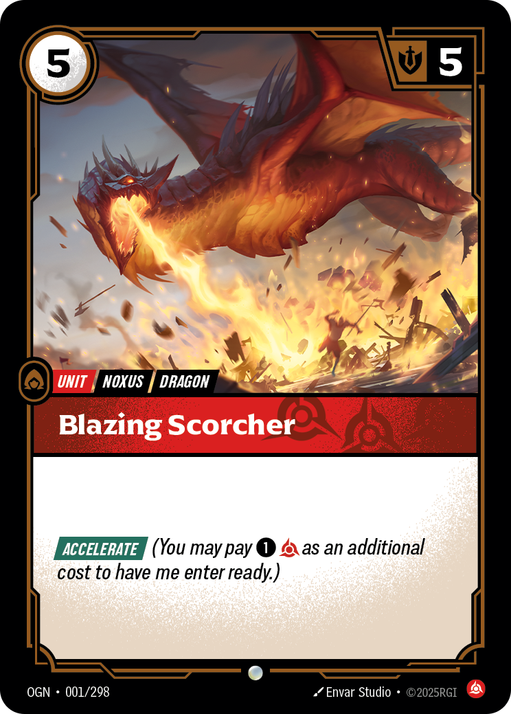 Blazing Scorcher (Origins OGN-001)