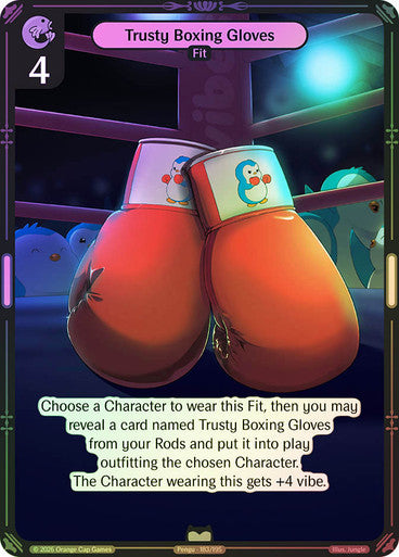 183 - Trusty Boxing Gloves - Foil