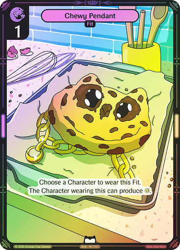 167 - Chewy Pendant - Foil