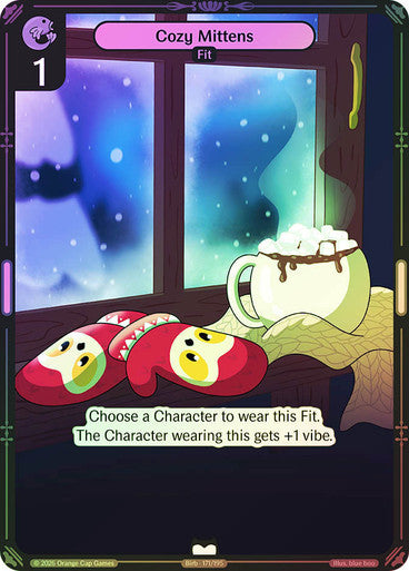 171 - Cozy Mittens - Foil