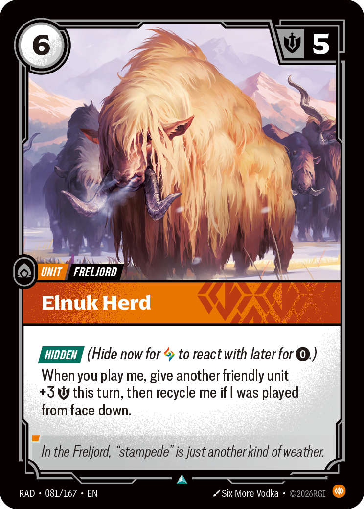 Elnuk Herd (Radiance RAD-081/167)
