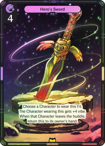 182 - Hero's Sword - Foil