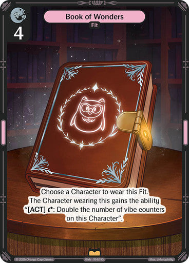 184 - Book of Wonders