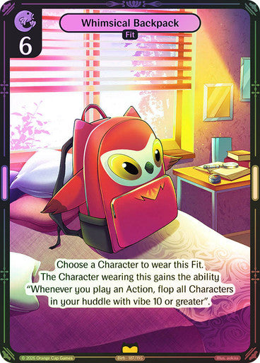 187 - Whimsical Backpack - Foil
