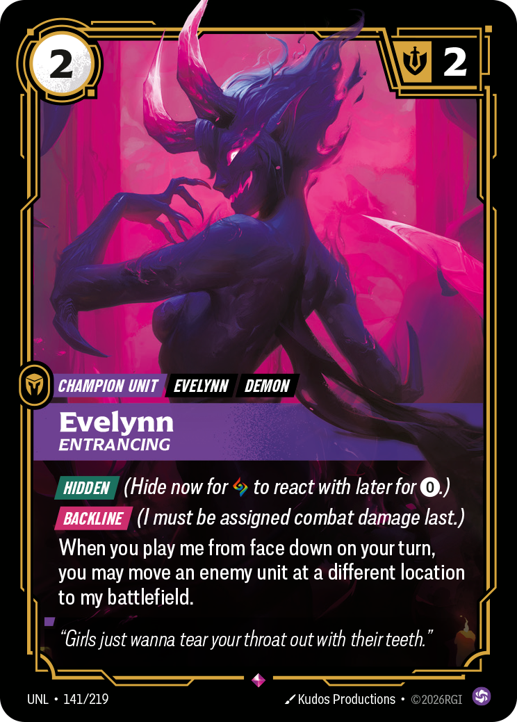 Evelynn - Entrancing (Unleashed UNL-141)