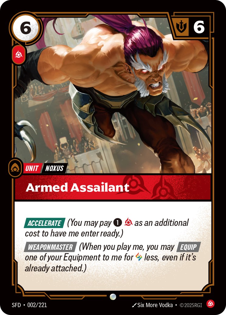 Armed Assailant (Spiritforged SFD-002)