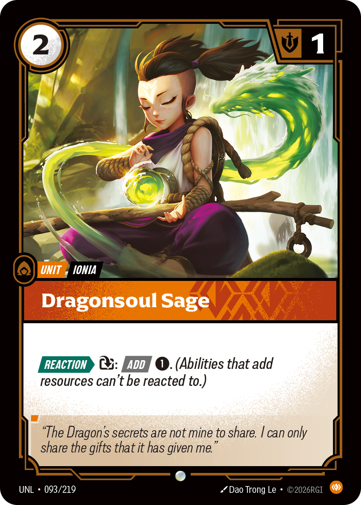 Dragonsoul Sage (Unleashed UNL-093)
