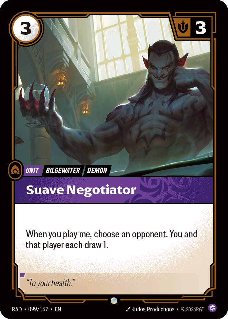 Suave Negotiator (Radiance RAD-099/167)