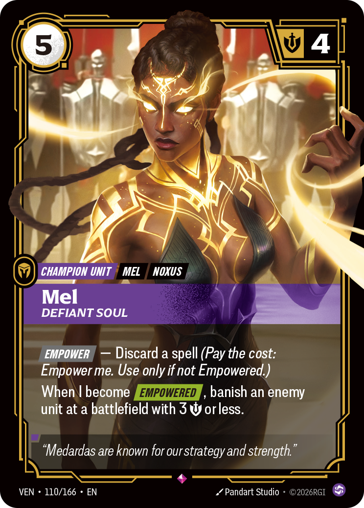 Mel, Defiant Soul (Vendetta VEN-110)