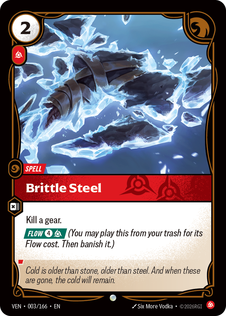 Brittle Steel (Vendetta VEN-003)