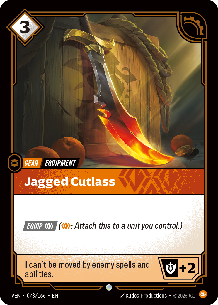 Jagged Cutlass (Vendetta VEN-073)