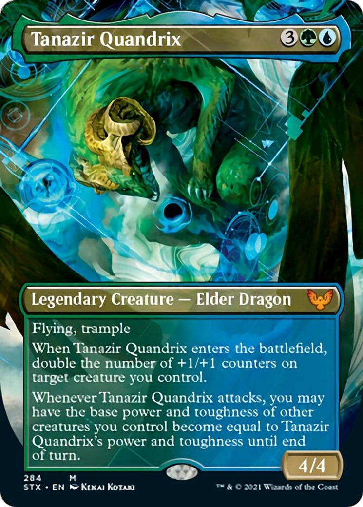 Tanazir Quandrix (Borderless)