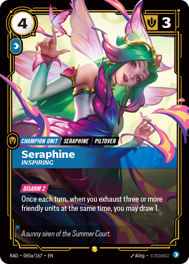 Seraphine, Inspiring (Radiance RAD-065a/167)