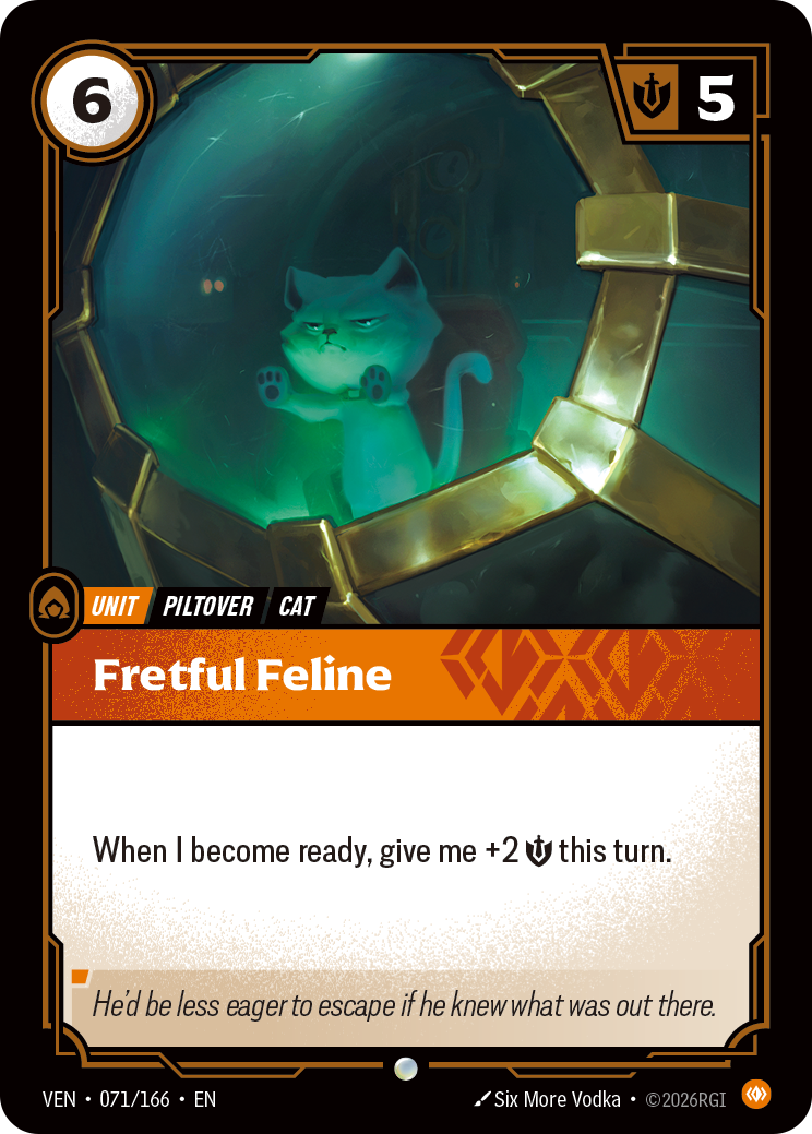 Fretful Feline (Vendetta VEN-071)