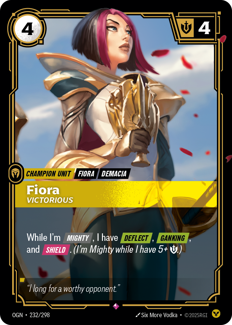 Fiora - Victorious (Origins OGN-232)