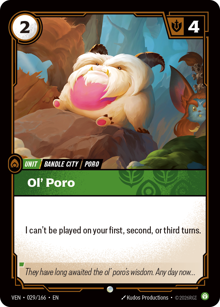 Ol' Poro (Vendetta VEN-029)