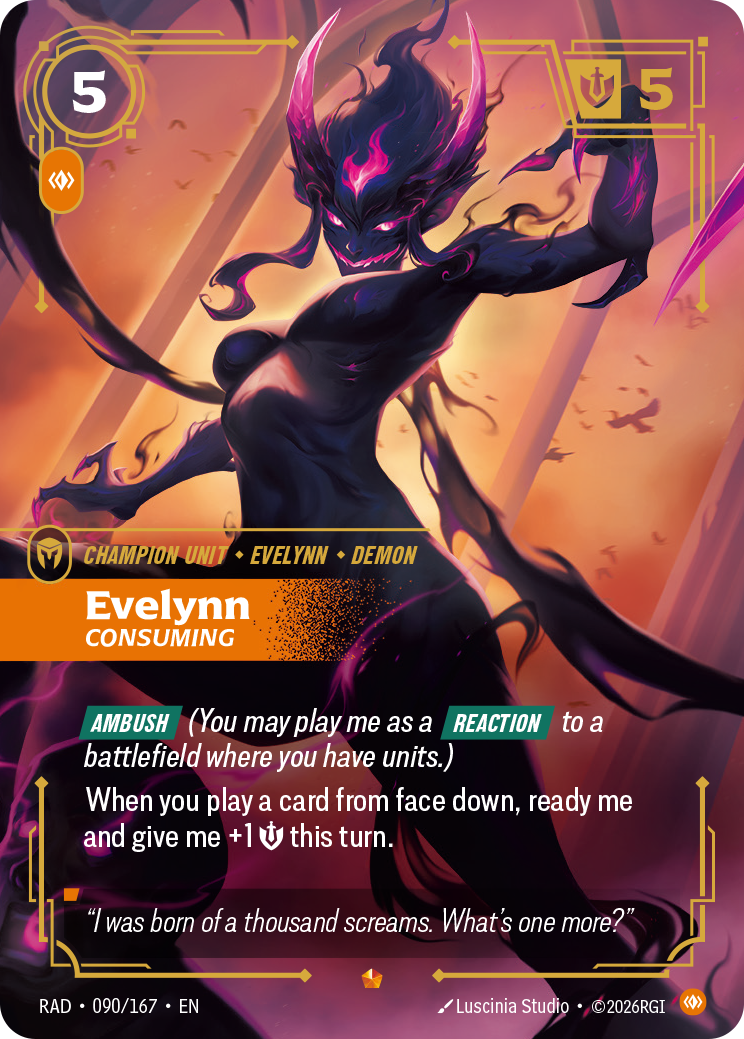 Evelynn, Consuming (Radiance RAD-090/167)