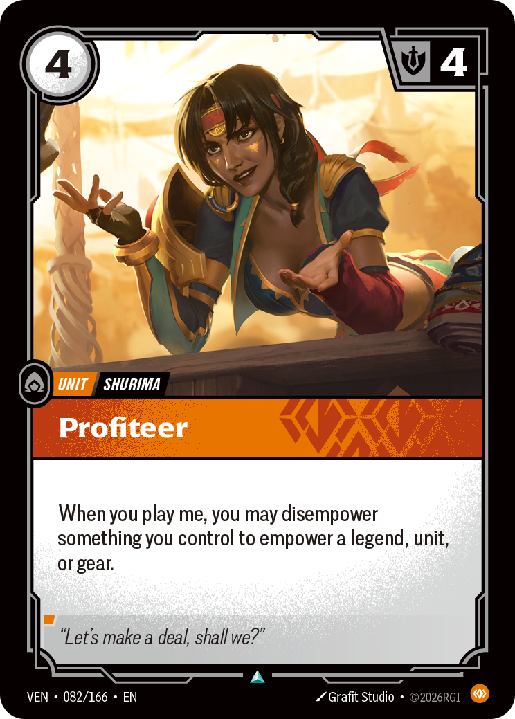 Profiteer (Vendetta VEN-082)